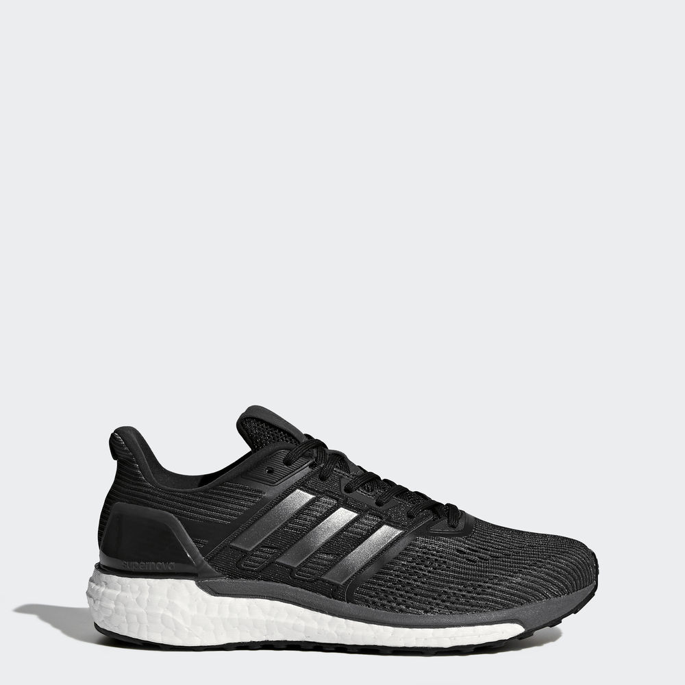 Adidas Supernova - παπουτσια για τρεξιμο γυναικεια - Μαυρα/Γκρι/Μεταλλικός,Μέγεθος: EU 36 – 54 2/3 (